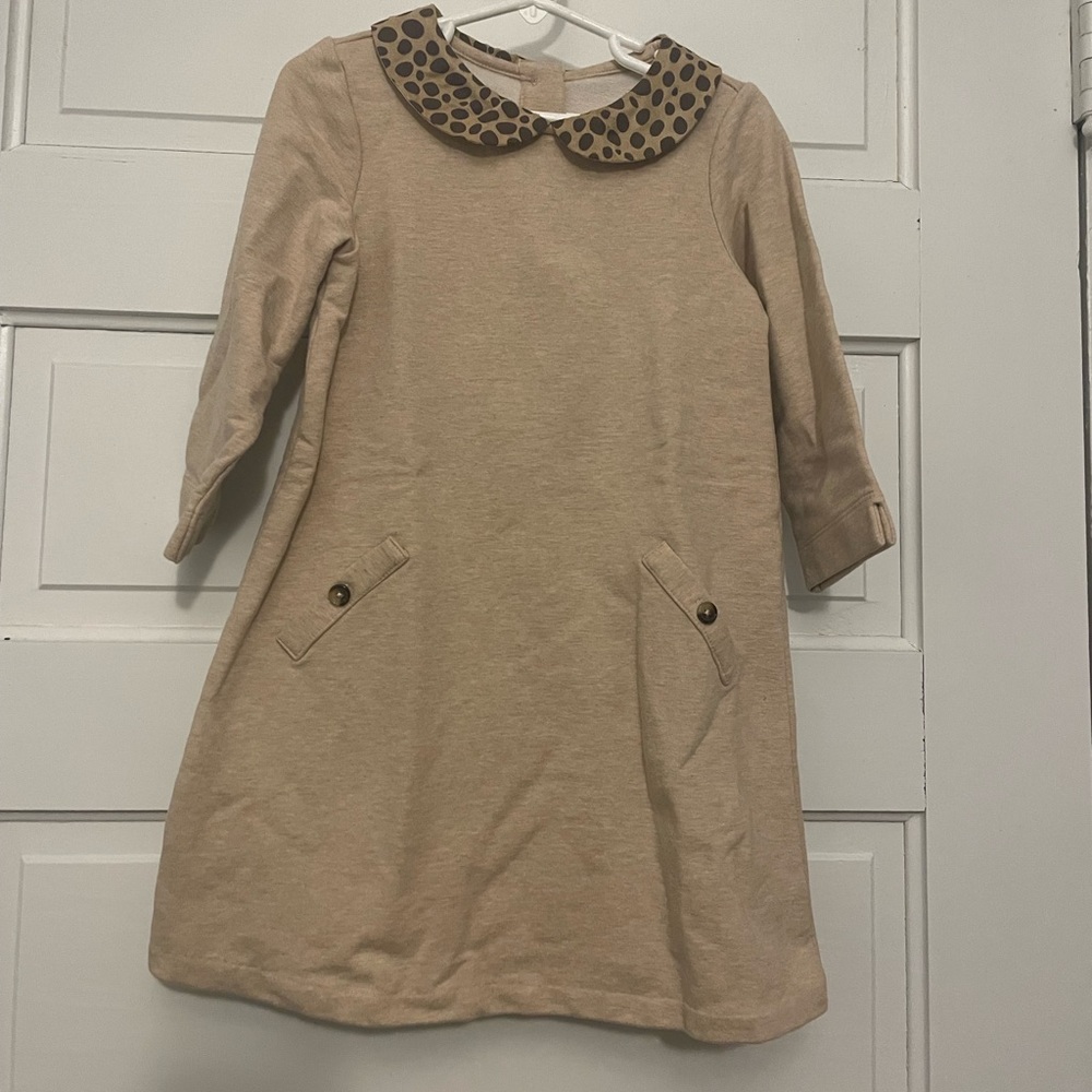 Janie and Jack Leopard Trim Dress 5